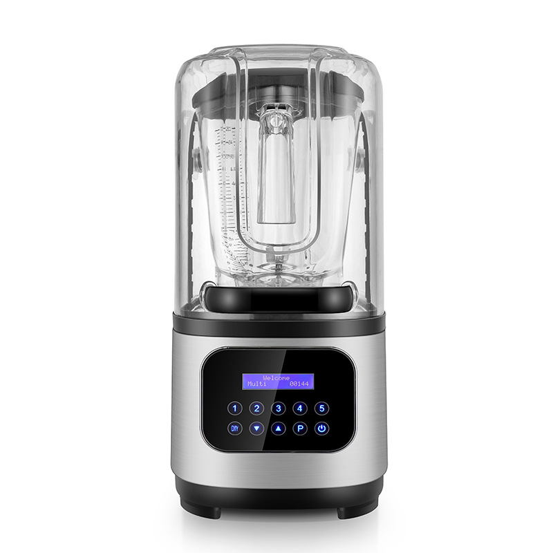 Silver high-power bass commercial ice-blending machine--LY8003